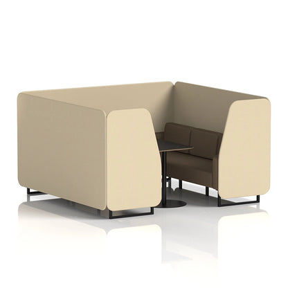 Brixworth Booth in Two Tone - 6 Seater