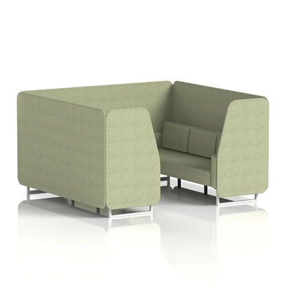 Brixworth Booth in Single Tone - 6 Seater