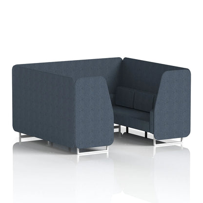 Brixworth Booth in Single Tone - 6 Seater