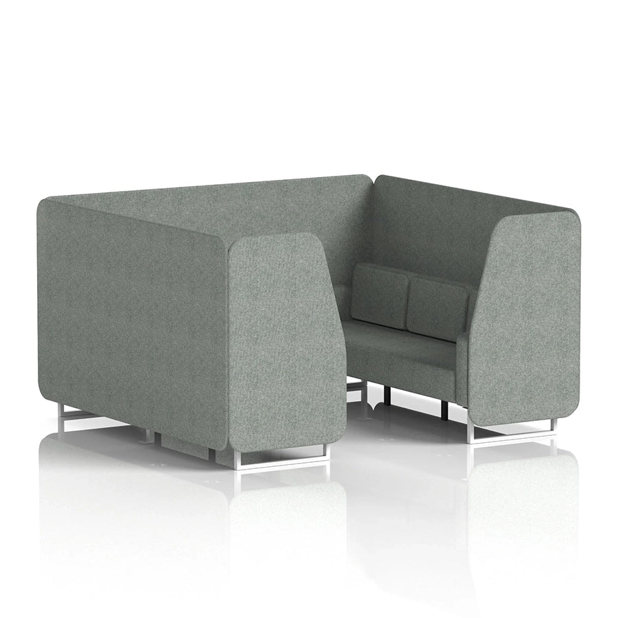 Brixworth Booth in Single Tone - 6 Seater