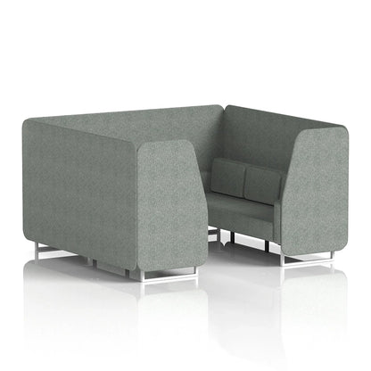 Brixworth Booth in Single Tone - 6 Seater