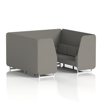Brixworth Booth in Single Tone - 6 Seater
