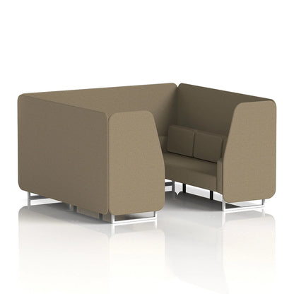 Brixworth Booth in Single Tone - 6 Seater
