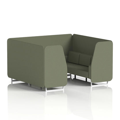 Brixworth Booth in Single Tone - 6 Seater