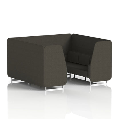Brixworth Booth in Single Tone - 6 Seater