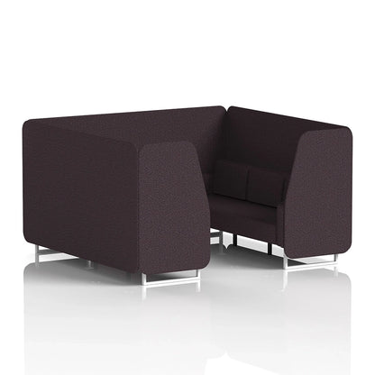 Brixworth Booth in Single Tone - 6 Seater