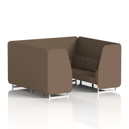Brixworth Booth in Single Tone - 6 Seater