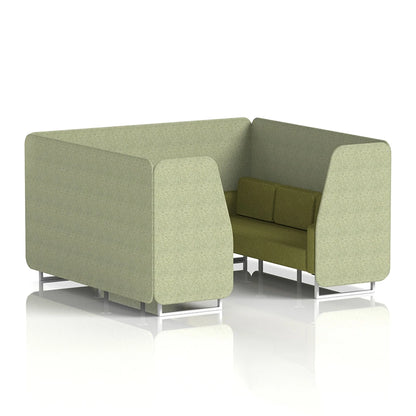 Brixworth Booth in Two Tone - 6 Seater
