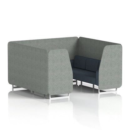 Brixworth Booth in Two Tone - 6 Seater
