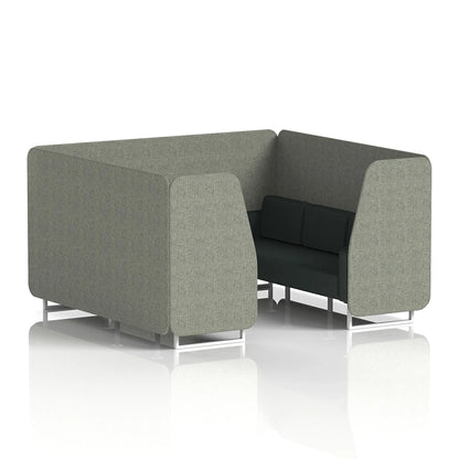 Brixworth Booth in Two Tone - 6 Seater