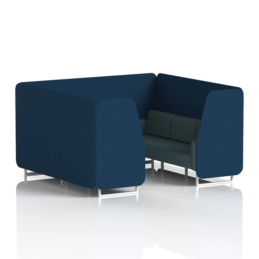 Brixworth Booth in Two Tone - 6 Seater