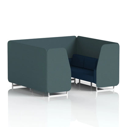 Brixworth Booth in Two Tone - 6 Seater