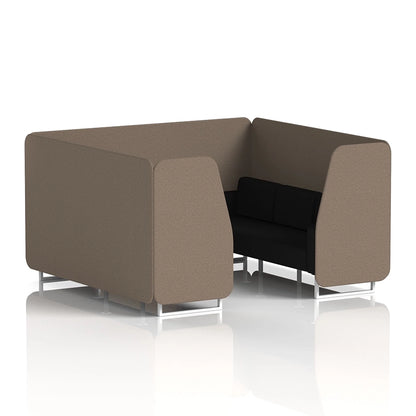 Brixworth Booth in Two Tone - 6 Seater