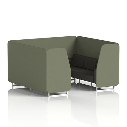 Brixworth Booth in Two Tone - 6 Seater