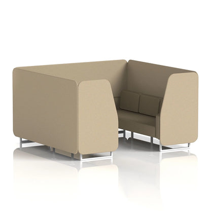 Brixworth Booth in Two Tone - 6 Seater