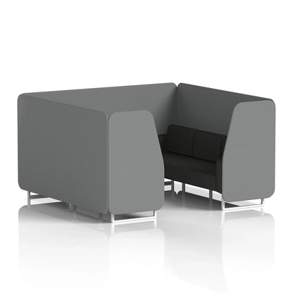 Brixworth Booth in Two Tone - 6 Seater