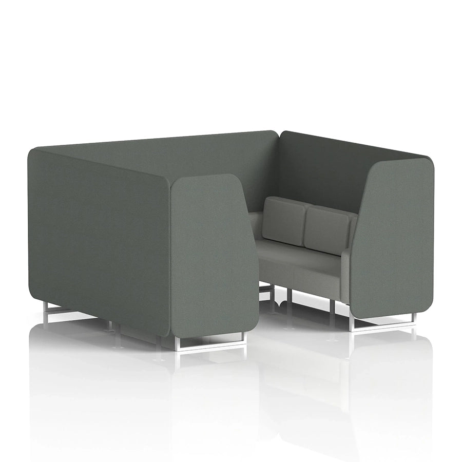 Brixworth Booth in Two Tone - 6 Seater