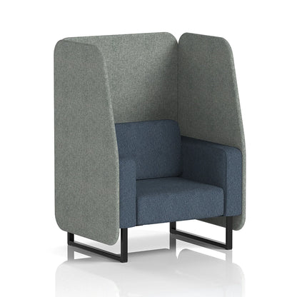 Brixworth Open Booth in Two Tone - 1 Seater