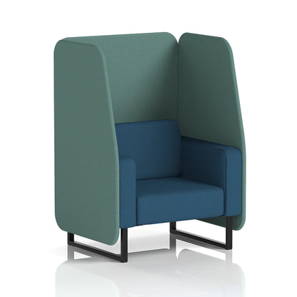 Brixworth Open Booth in Two Tone - 1 Seater