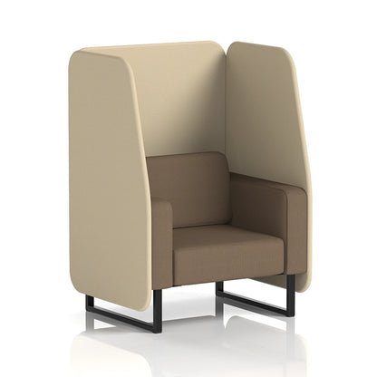 Brixworth Open Booth in Two Tone - 1 Seater
