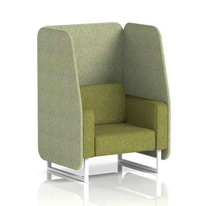 Brixworth Open Booth in Two Tone - 1 Seater