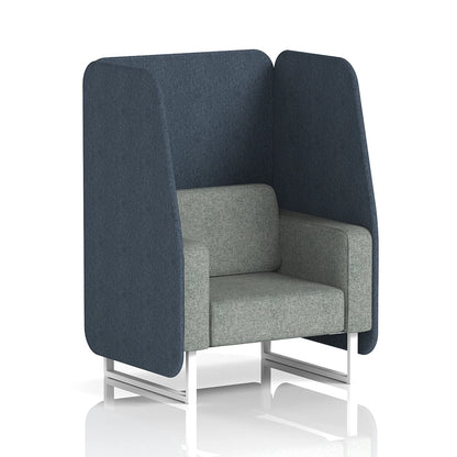 Brixworth Open Booth in Two Tone - 1 Seater