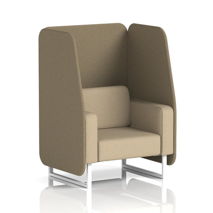 Brixworth Open Booth in Two Tone - 1 Seater