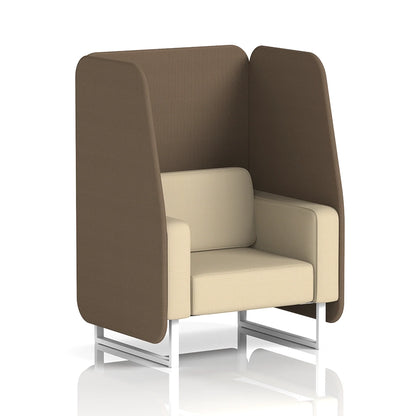 Brixworth Open Booth in Two Tone - 1 Seater