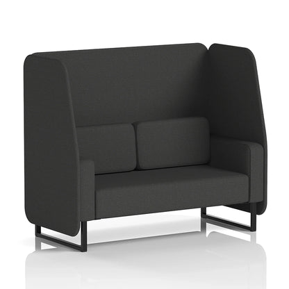 Brixworth Open Booth in Single Tone - 2 Seater