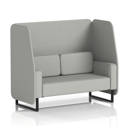 Brixworth Open Booth in Single Tone - 2 Seater