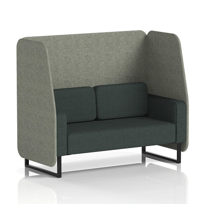 Brixworth Open Booth in Two Tone - 2 Seater