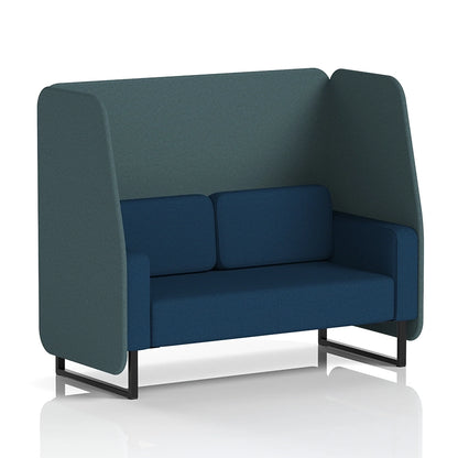 Brixworth Open Booth in Two Tone - 2 Seater