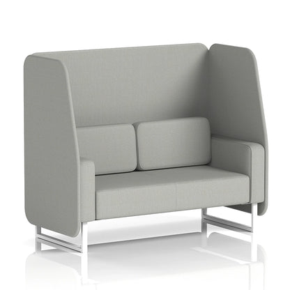 Brixworth Open Booth in Single Tone - 2 Seater