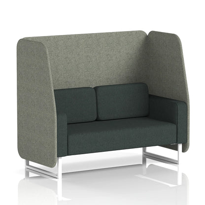 Brixworth Open Booth in Two Tone - 2 Seater