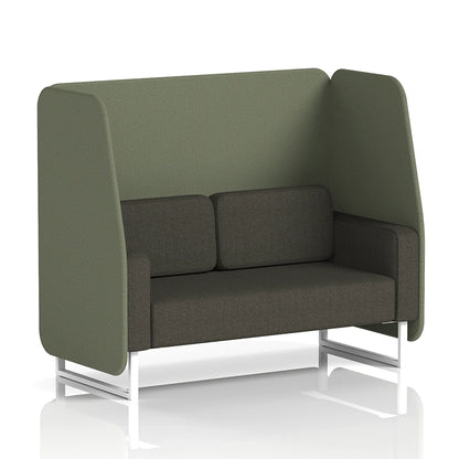 Brixworth Open Booth in Two Tone - 2 Seater