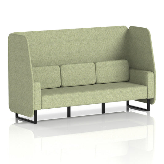 Brixworth Open Booth in Single Tone - 3 Seater