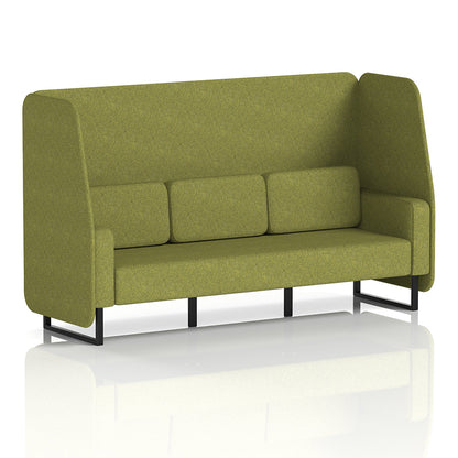 Brixworth Open Booth in Single Tone - 3 Seater