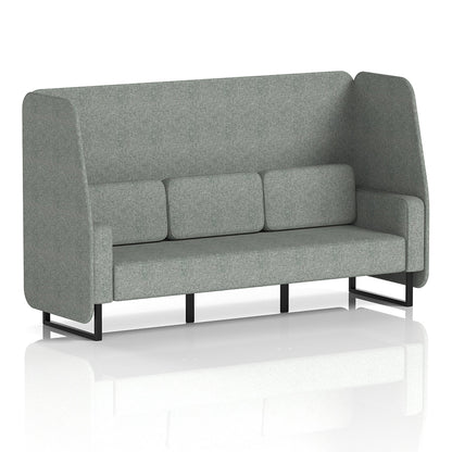 Brixworth Open Booth in Single Tone - 3 Seater