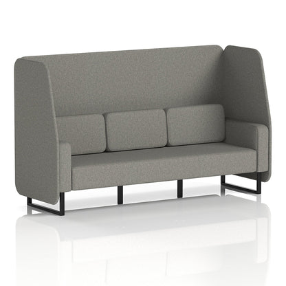 Brixworth Open Booth in Single Tone - 3 Seater