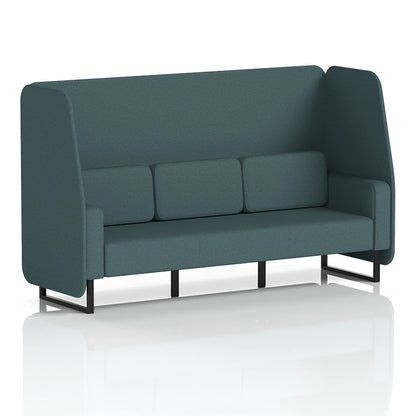 Brixworth Open Booth in Single Tone - 3 Seater