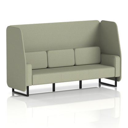 Brixworth Open Booth in Single Tone - 3 Seater