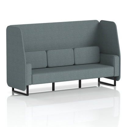 Brixworth Open Booth in Single Tone - 3 Seater