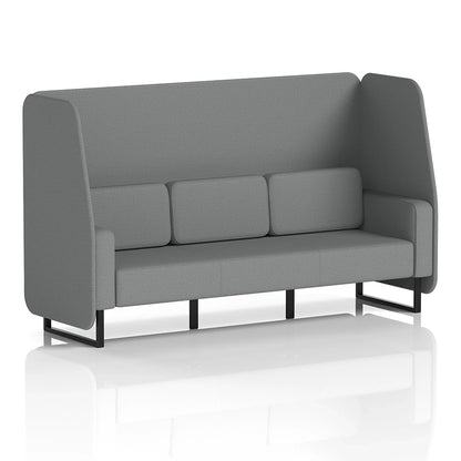 Brixworth Open Booth in Single Tone - 3 Seater