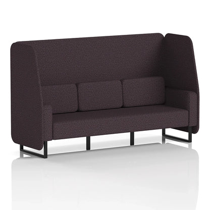 Brixworth Open Booth in Single Tone - 3 Seater