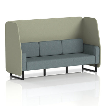 Brixworth Open Booth in Two Tone - 3 Seater