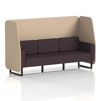Brixworth Open Booth in Two Tone - 3 Seater