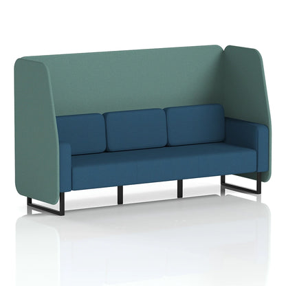 Brixworth Open Booth in Two Tone - 3 Seater