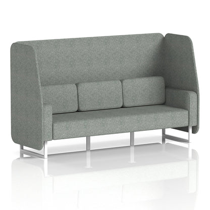 Brixworth Open Booth in Single Tone - 3 Seater