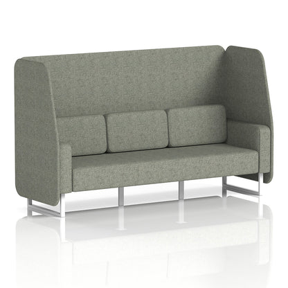 Brixworth Open Booth in Single Tone - 3 Seater