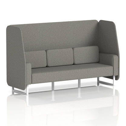 Brixworth Open Booth in Single Tone - 3 Seater